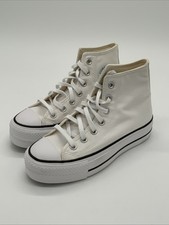 Converse Chuck Taylor All Star Platform High White/Black Women Size 5.5 560846F