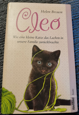 Buch ''Cleo, wie eine kleine Katze das Lachen. . . ''   ***sehr guter Zustand***