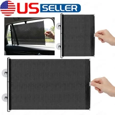Retractable Auto Sun Shade Cover Car Side Window Roller Window Cover Mesh Shield