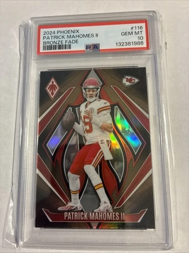 2024 Phoenix Patrick Mahomes #116 Bronze Fade PSA 10