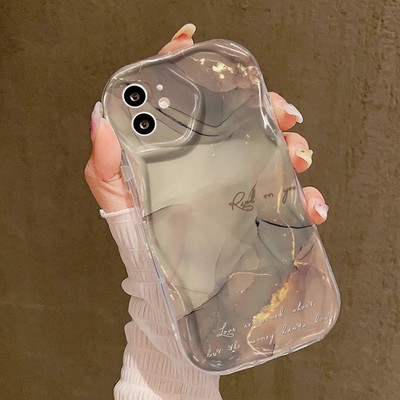 Coloful Wavy Edge Case For Xiaomi Redmi Note 12 11 10 9 Pro 12S 11S 10S 10C 12C