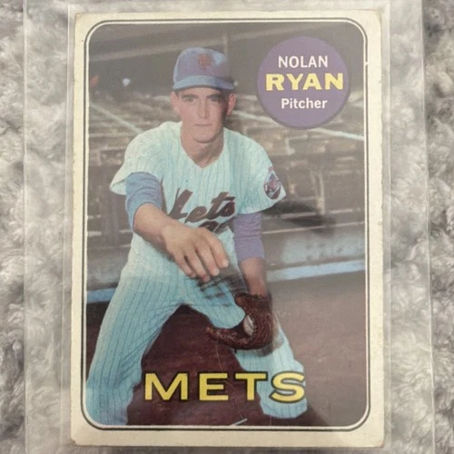 Topps 1969 Nolan Ryan #533 High # New York Mets Baseball Card