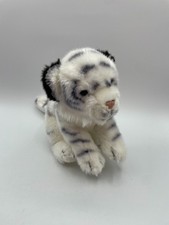 Animal Alley Toys R Us White Siberian Tiger Cub Plush Blue Eyes 11" Stuffed