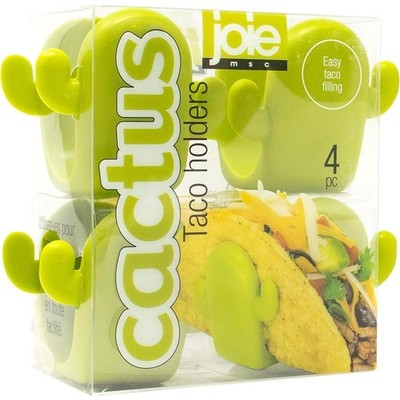 Cactus Taco Holders, Sturdy Stands Keep Hard Shells Upright, Protect Crunchy