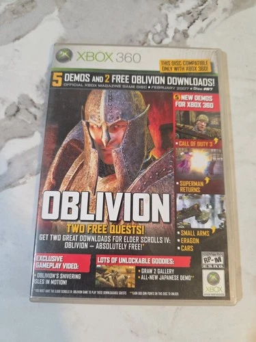 Xbox 360 Magazine Demo Disc - Oblivion - February 2007 - #67