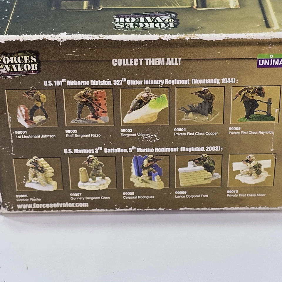 Forces of Valor Soldiers of Steel 101st Airborne, 327th Glider 1st Ssgt. Rizzo - Image 4 of 4