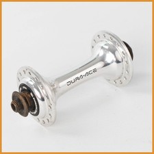 MOZZO ANTERIORE SHIMANO DURA ACE 7400 BICI DA STRADA VINTAGE 32 ANNI 80 OLD B...