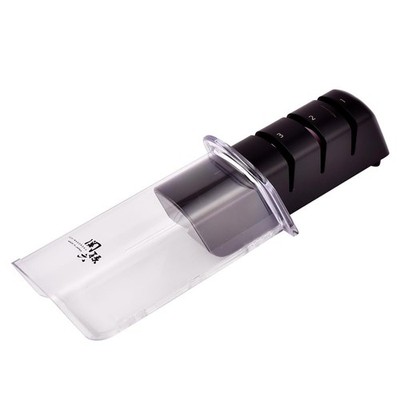Kai Seki Magoroku Diamond and Ceramic Sharpener (AP-0308), Black/White, 141 *...