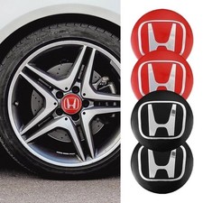 4pcs Car Wheel Hub Center Cap Sticker Metal Emblem Stickers For Honda New 56mm