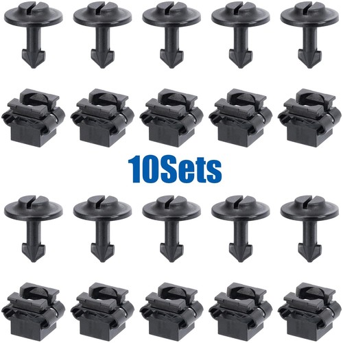 FIT SUZUKI NEW UNDERTRAY ENGINE GUARD BOTTOM COVER SHIELD TRIM CLIPS - Picture 4 of 9