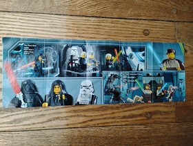3 star wars Lego Manuals 8036, 7913, 7203