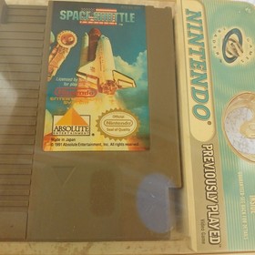 Nintendo NES Space Shuttle Game &ndash; Authentic Cartridge, Tested, Previously Played