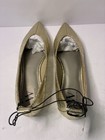 Worthington Vivianne Gold Metallic Pointed Flat Shoes Womens 8 NEW — photo 3