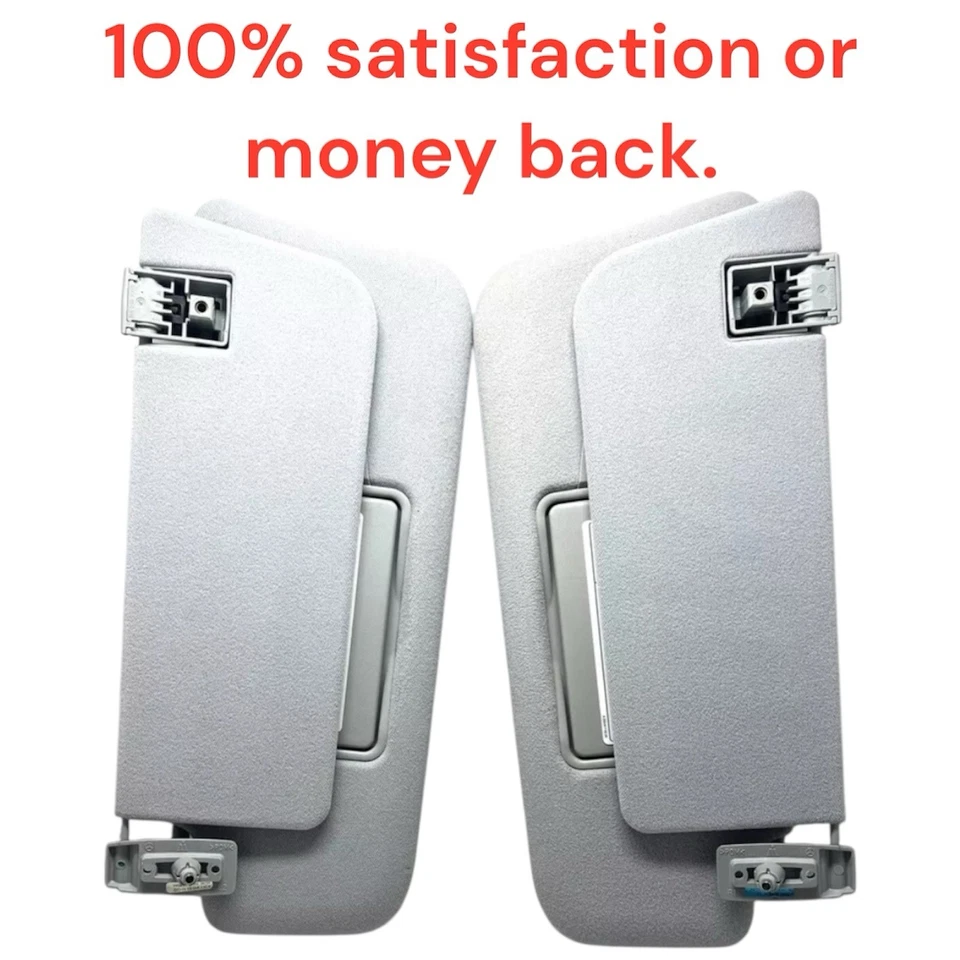 Juego de parasol 2003-2009 Mercedes E320 E350 E500 E550 E55 E63 AMG gris oscuro OEM Foto 3 de 4