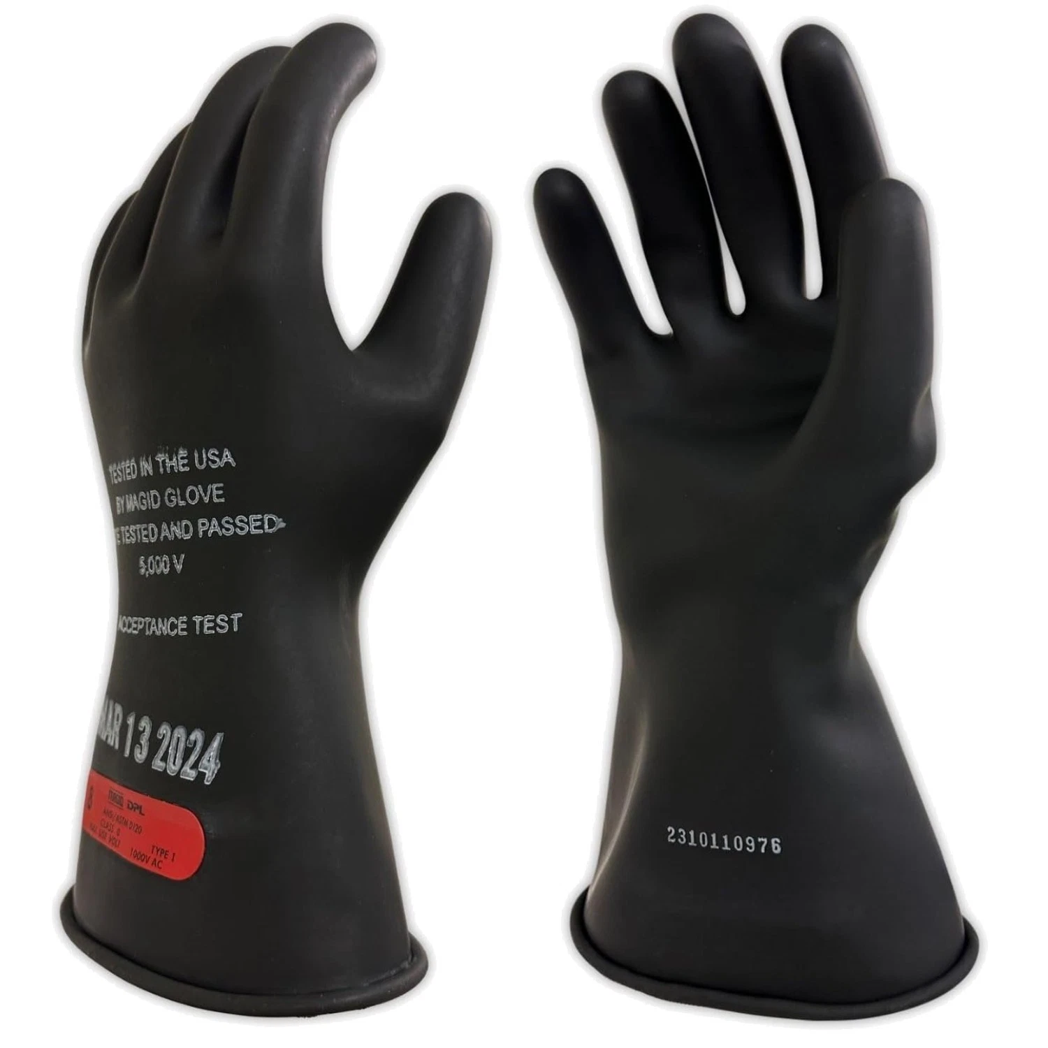 Insulating Gloves for Linemen, Utility Workers