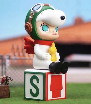 POP MART MOLLY スヌーピー フィギュア Sealed! New! Pop Mart Molly x Snoopy Figurine | eBay