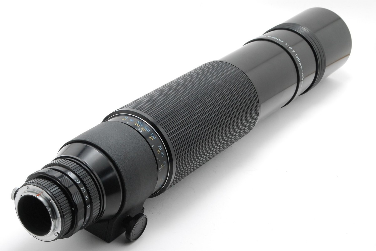 SMC PENTAX ZOOM 135-600mm F6.7 カメラ RARE! [Opt Top Mint] SMC Pentax Zoom 135-600mm f6.7 K Mount Lens