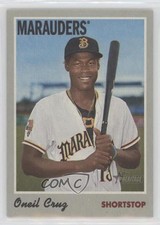 2019 Topps Heritage Minor League Edition Flip Stock Oneil Cruz #96 0hk3