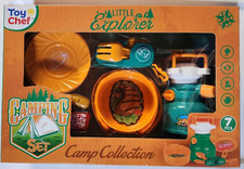 Toy Chef Little Explorer Camping Set 7 Pcs Camp Collection
