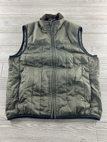 CC Filson Ultralight Primaloft Vest Full Zip Insulated Olive Gray Men's Medium