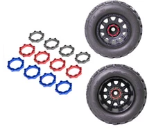 Alloy 3.8 Inch Hex Adapter Locking Rings 8x32 to17mm For ProLine 3.8 Wheel