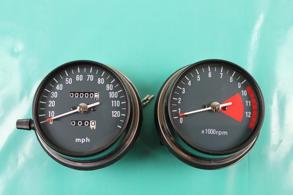 Velocímetro velocímetro MPH 1973-1976 HONDA CB750 K3 K4 K5 K6 nuevo Foto 2 de 4