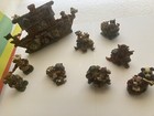 Vintage Boyds Bears and Friends Figurine 2450 S.S. Noah The Ark 1995 And Animals — photo 4