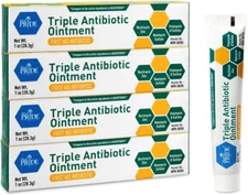 MED PRIDE Triple Antibiotic Ointment [1 Oz] 4-Pack | 24-Hour, First Aid Ointment