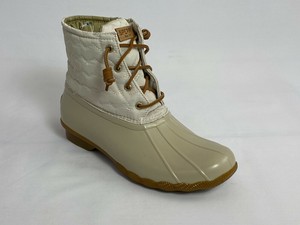 sperry boots ivory