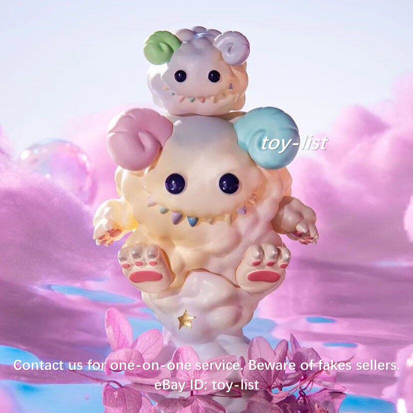 POP MART INSTINCTOY Monster Fluffy Joyful Life Cloud Secret Mini Figure Toy POP MART INSTINCTOY Monster Fluffy Joyful Life Cloud Secret Mini Figure Toy
