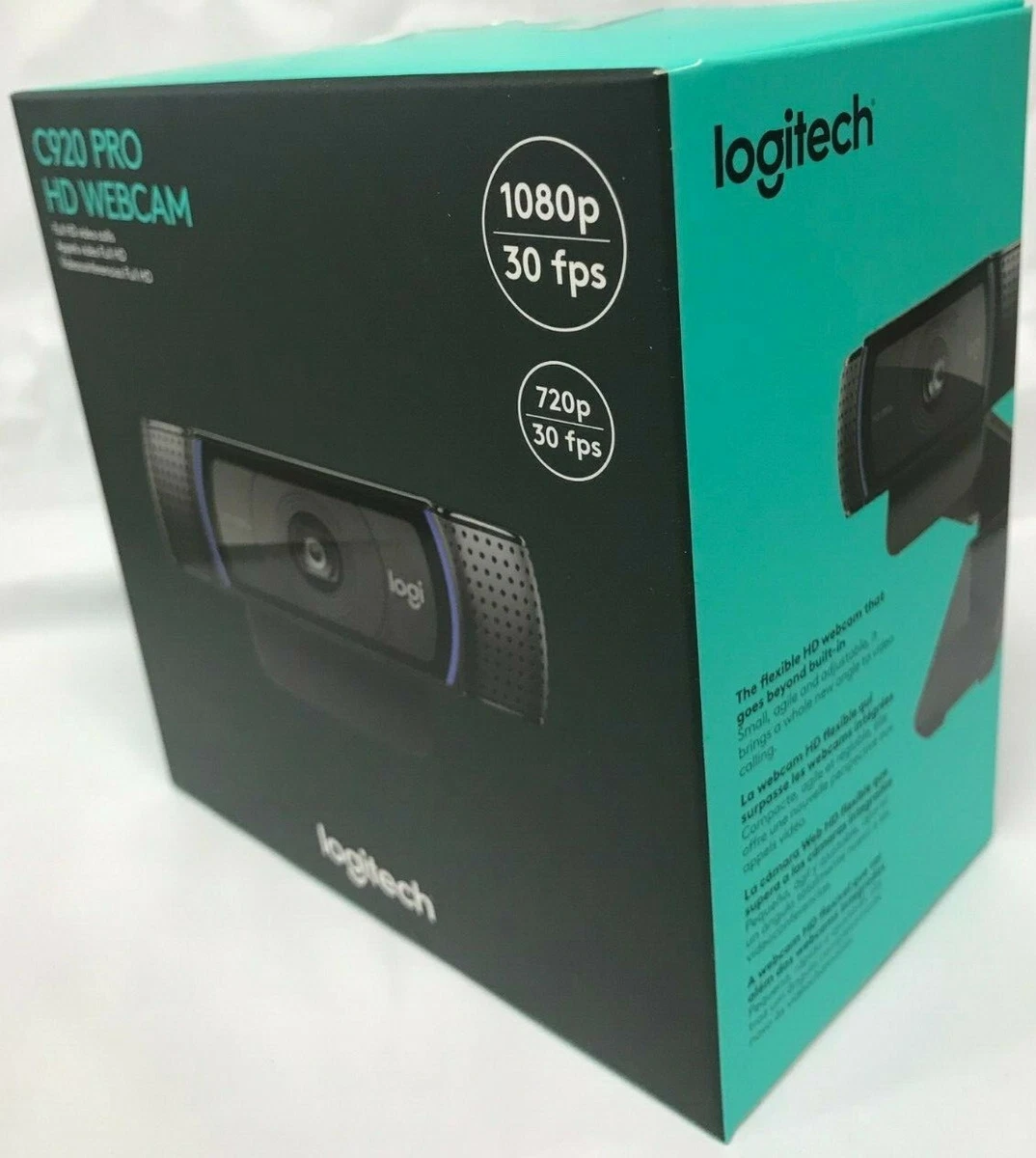 - C920 x 1080 Video Webcam - 30 fps - USB 2.0 - Black 744664386819 | eBay