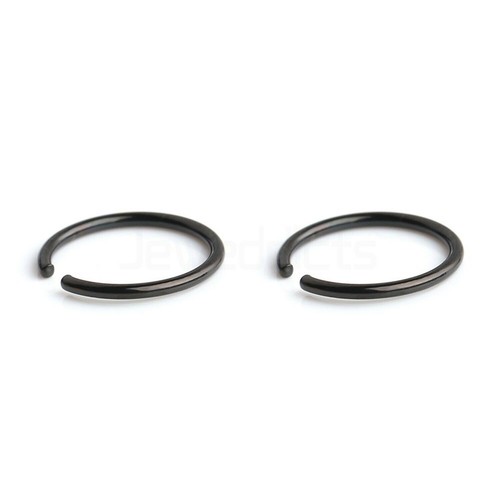 1Pc Nose Lip Ear Ring Hoop Rings Surgical Bend Body Piercing Earring Jewellery - Picture 15 of 16