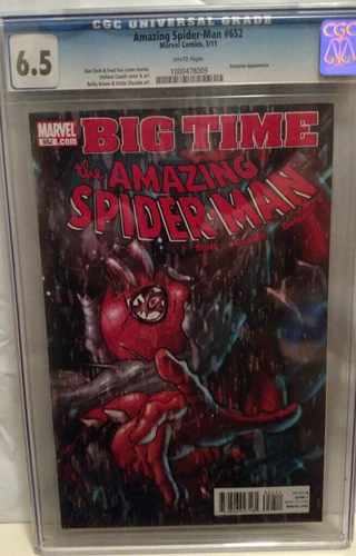 AMAZING SPIDER-MAN #652 SEVERE MANUFACTURING PRINTING ERROR CGC 6.5