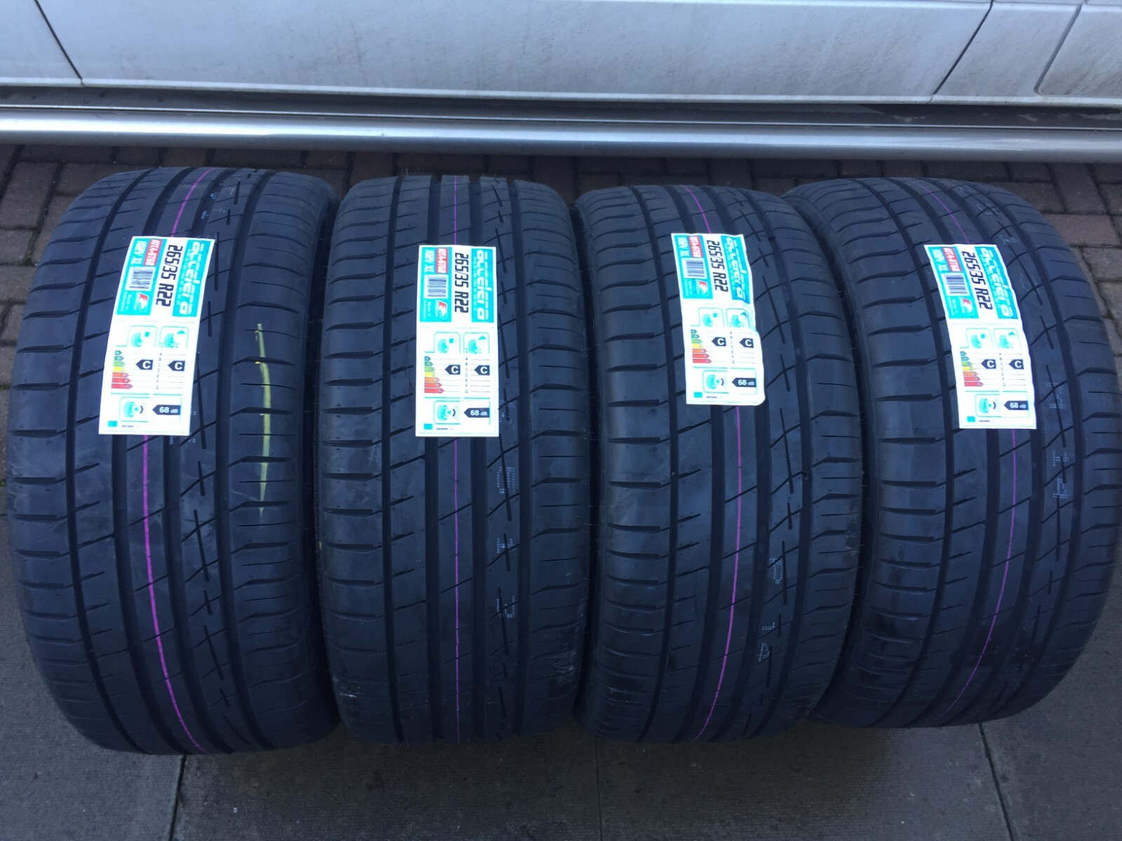 4 X 22"" ACCELERA IOTA SUV 4X4 TYRES 265/35R22 102V XL 265 35 22 EXTRA LOAD