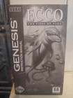 Vintage 1994 ECCO The TIDES of TIME Sega GENESIS Instruction Manual Booklet ONLY