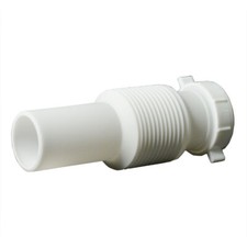 1-1/2" x 12" Flexible Slip Joint Extension Tube Form-Fit Style