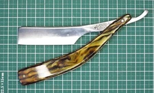 Near wedge Kamisori "栄光" Glory Japanese Straight Razor Made in Japan　#R761