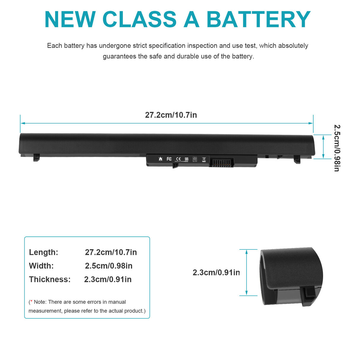 Battery for HP 15-F100 15-f200 15-f272wm 15-f211wm 15-f233wm 15