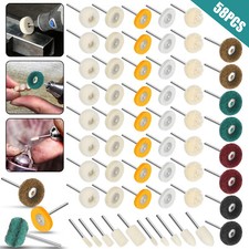 58Pcs Abrasive Polishing Wheel Buffing Pads Grinding Kit for Dremel Rotary Tool