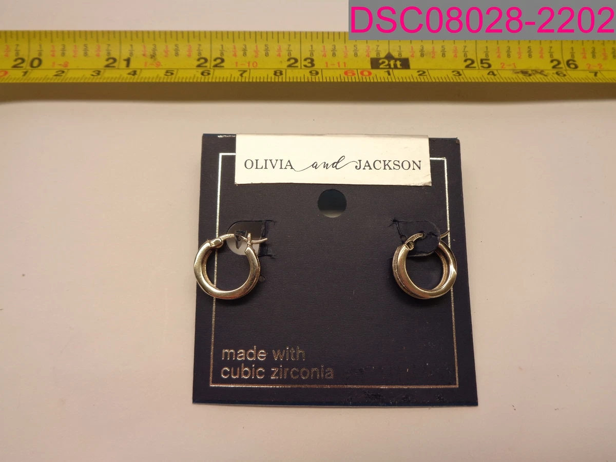 Olivia hoop earrings