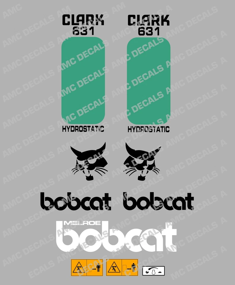Bobcat 631 Skid Steer Aufkleber Satz - Bild 1 von 1