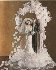 New Wilton Designer Series "Forevermore" Wedding Cake Top  110-860