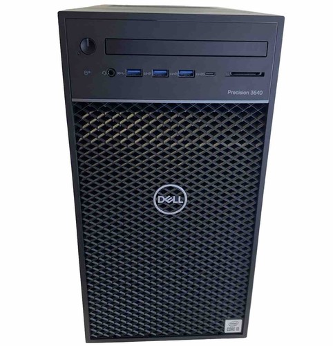 Dell Precision 3640 tower Intel Core i9 3,7 GHz 32 GB RAM 480 GB Windows 10 Pro