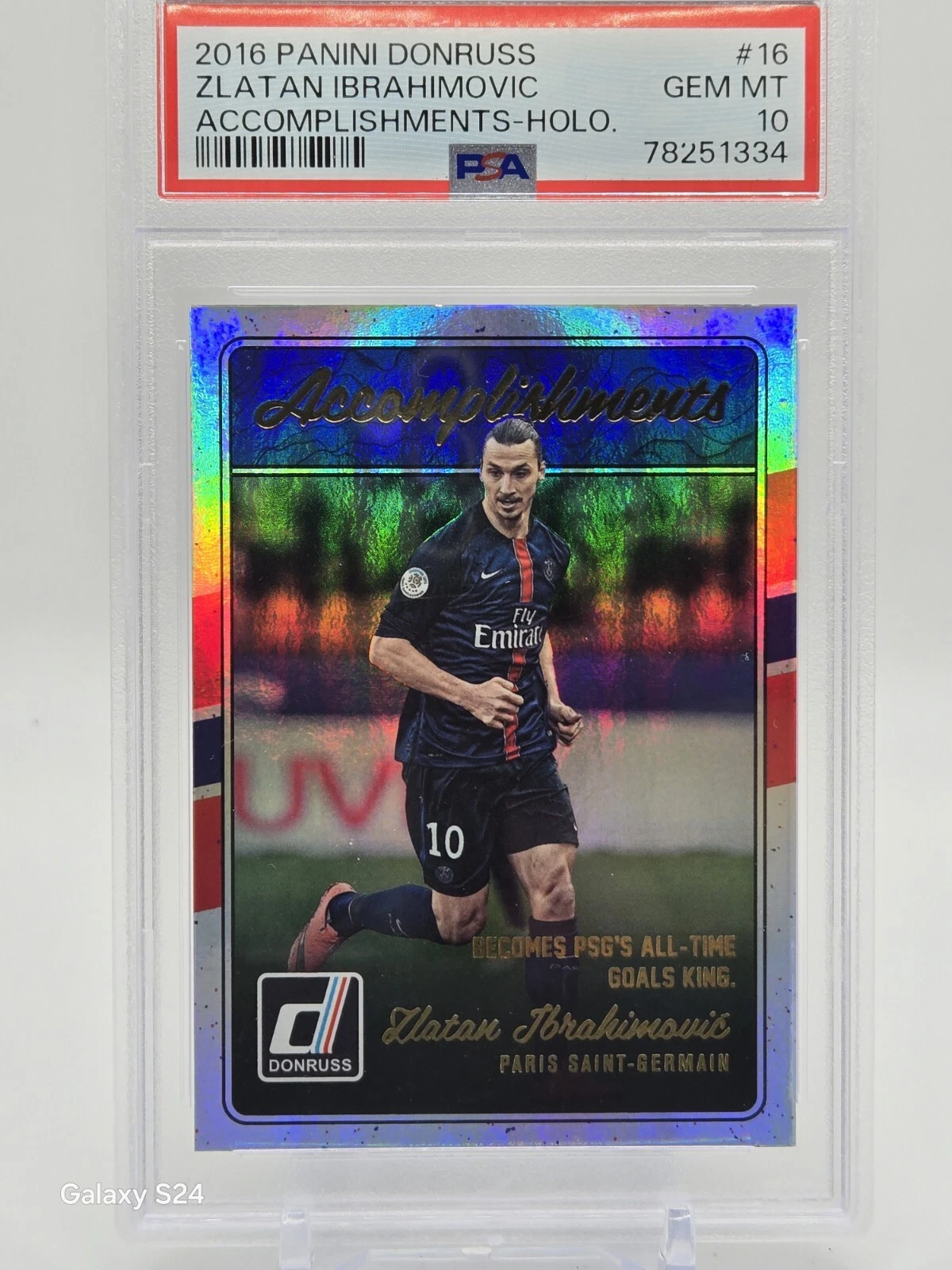 Zlatan Ibrahimovic trading card