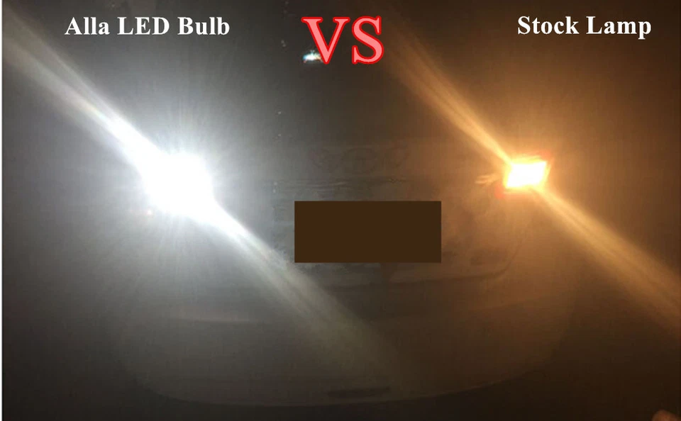 Bombilla inversa de respaldo Allá Lighting 48-LED 921, parada/freno alto central, blanca Foto 3 de 4