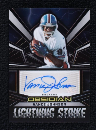 2023 Panini Obsidian Vance Johnson #LSS-VJO