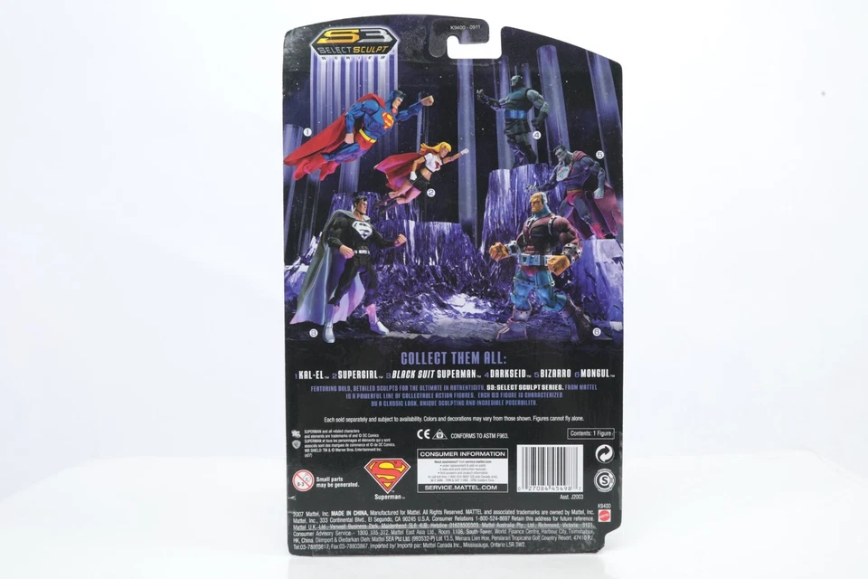 Figura de acción Mattel DC Super Heroes estilo cómic MONGUL Foto 4 de 4