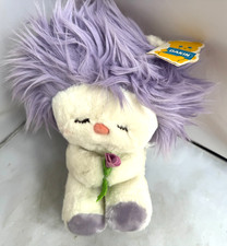 Vintage 1982 Frou Frou 9   Nature Babies Dakin W/ Tag Troll Fluff Plush EUC SOFT
