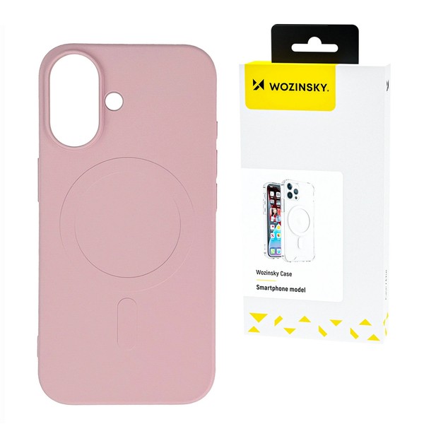 Wozinsky Liquid Silicone Magsafe HüLle FüR Samsung Galaxy S25, Rosa-image