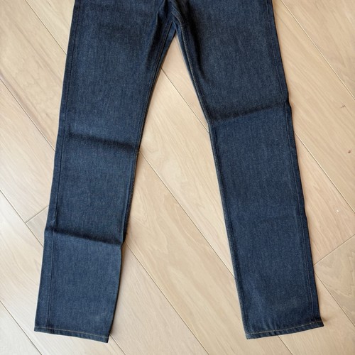 Vintage Levis 501 Jeans 30 Blue Dark Wash Straight Leg Denim Non Selvedge NWT - Picture 4 of 9